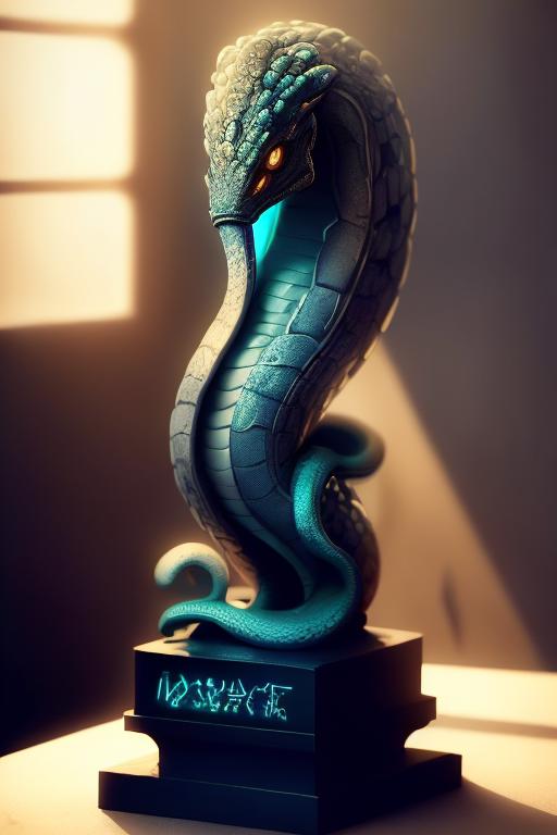 01724-3052901891general_rev_1.2.2cthulhutech metal statuette of a (snake_1) with glowingrunes in a museum, soft lighting, high detail, high quality.png